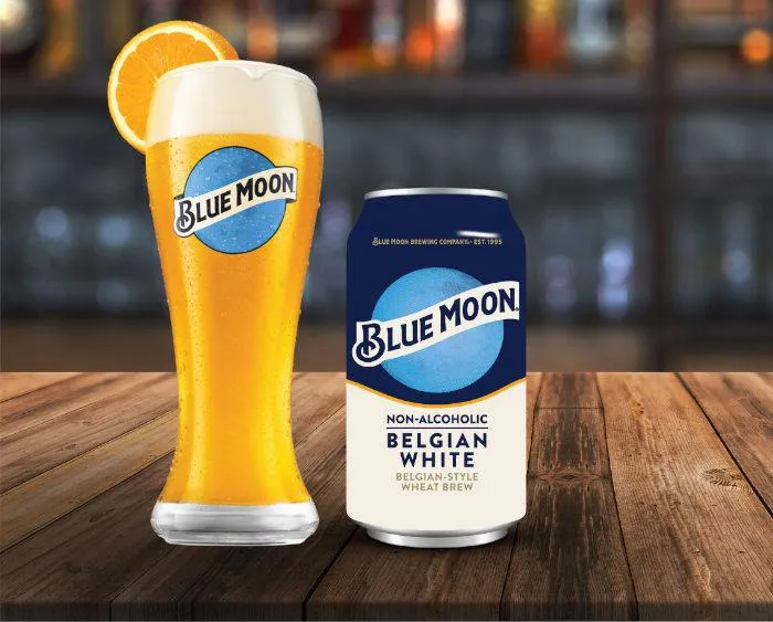 NA Beer Blue Moon 6pk Can Point Wine Spirits
