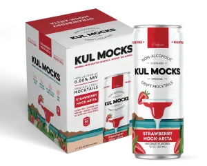 NA Cocktail KUL Mocks 4pk Starwberry Mock-Arita Point Wine Spirits