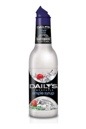 NA Drink Condiment Dailys Simple Syrup Ltr Point Wine Spirits