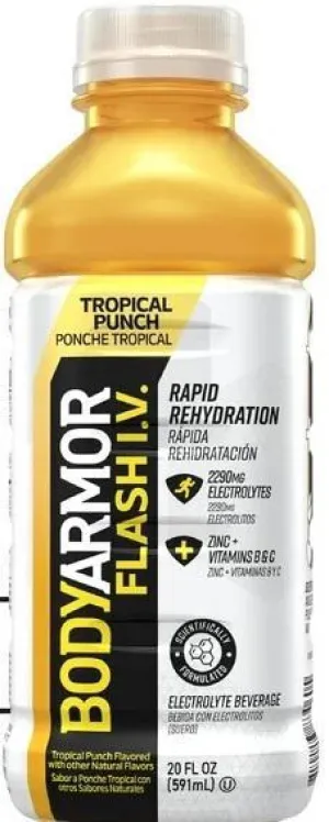 N/A Drinks Body Armor Flash I.V. Tropical Punch Point Wine Spirits