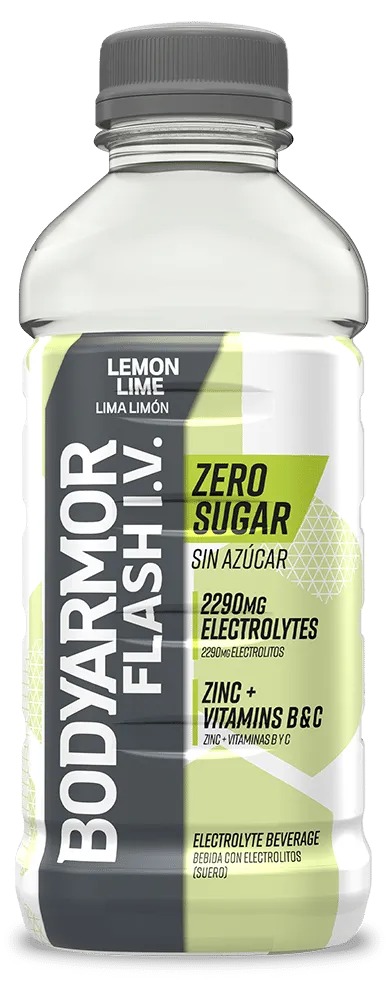 N/A Drinks Body Armor Flash I.V. Zero Sugar Lemon Lime 412900 Point Wine Spirits