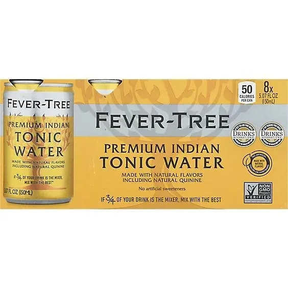 N/A Drinks Fever Tree 8pk Cans Tonic Point Wine Spirits