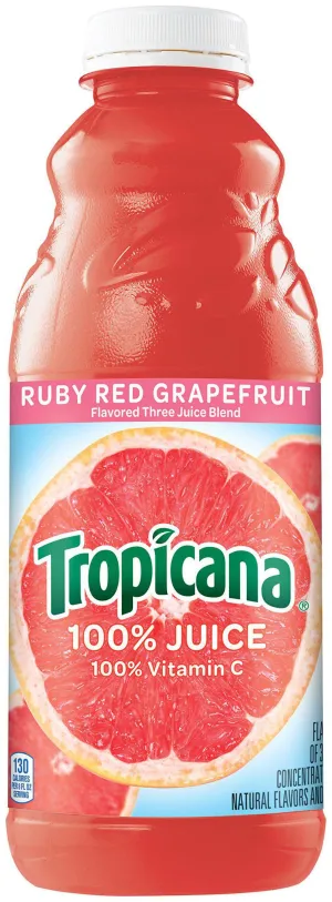 NA Drinks Tropicana 32oz Grapefruit 657726 Point Wine Spirits