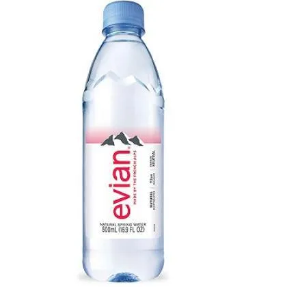 N/A  Evian - Natural Spring Water, 500 mL Point Wine Spirits