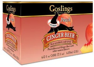 NA Ginger Beer 6pk Goslings Peach Point Wine Spirits