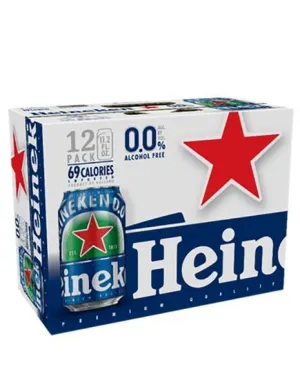 NA Heineken 12pk Can 0.0 Point Wine Spirits