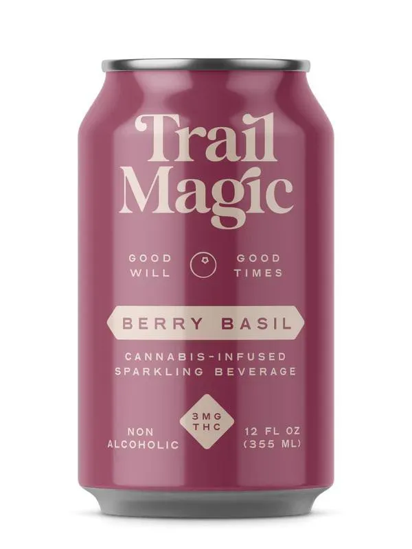 NA THC Cocktail Trail Magic 4pk Berry Basil Point Wine Spirits