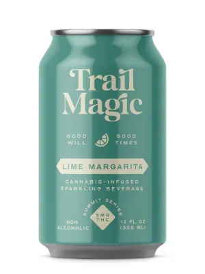 NA THC Cocktail Trail Magic 4pk Lime Margarita Point Wine Spirits