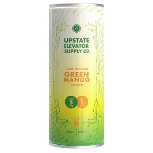 NA THC Cocktail Upstate Elevator Supply Co 4pk Green Mango Point Wine Spirits