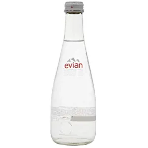 N/A Water Evian 330ml Sparkling glass bottle Point Wine Spirits