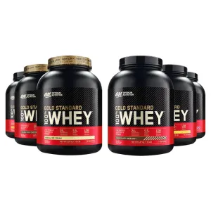 Optimum Nutrition Gold Standard 100% Whey x 6 flavours