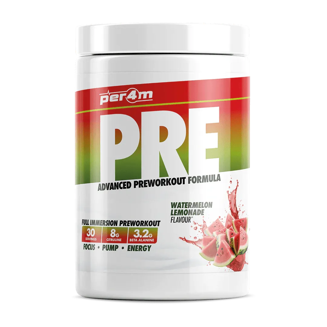 PER4M - PRE Advanced Preworkout Formula - 7 Flavours (570G)