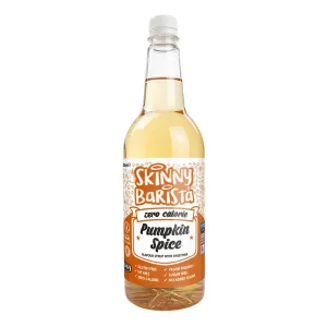Pumpkin Spice Syrup - Zero Calorie Sugar Free Skinny Coffee  - 1 Litre