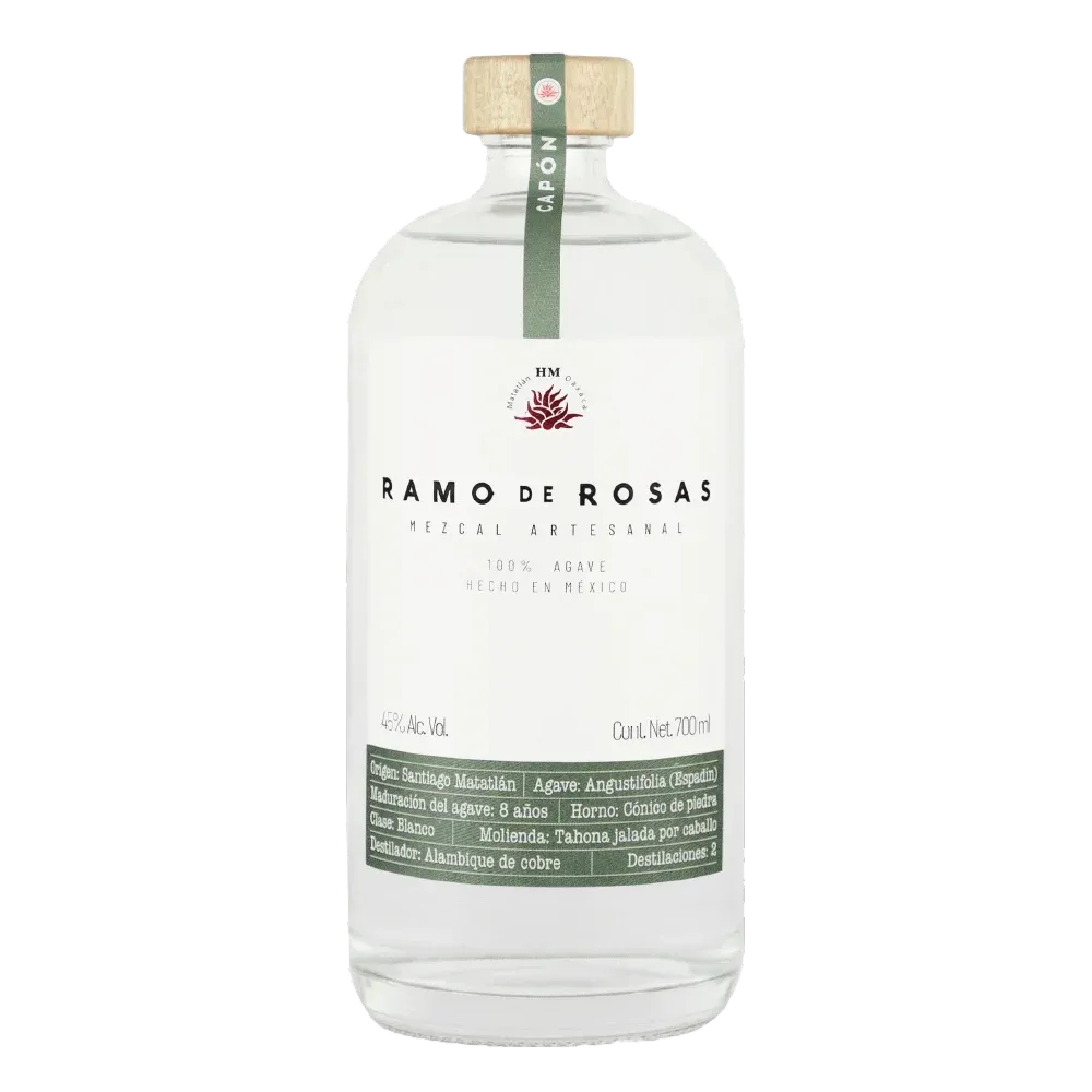 Ramo de Rosas Espadn Capn Mezcal 70cl