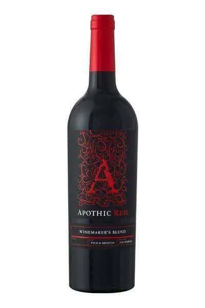 Red Wine Apothic 750ml Point Wine Spirits