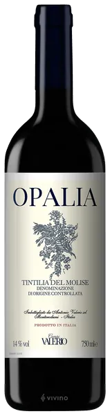 Red Wine Campi Valerio 2019 Opalia Tintilia Del Molise Rosso Point Wine Spirits
