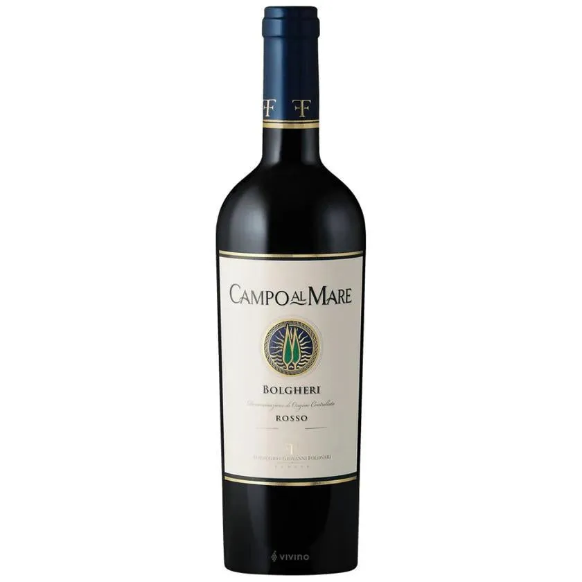 Red Wine Campo al Mare Bolgheri Point Wine Spirits