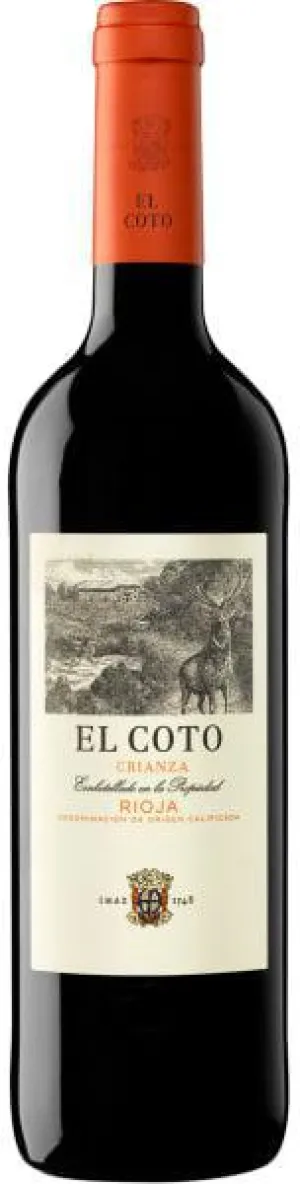 Red Wine El Coto Crianza 2018 Rioja Point Wine Spirits