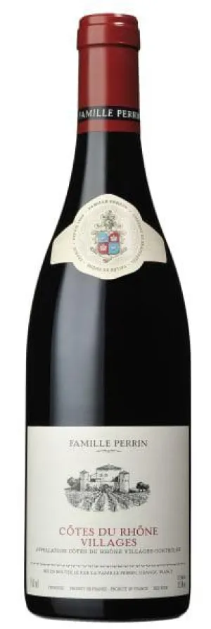 Red Wine Famille Perrin 2021 Cotes Du Rhone Villages Point Wine Spirits