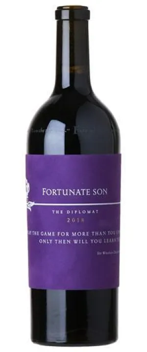 Red Wine Fortunate Son 2018 The Diplomat Napa Valley Point Wine Spirits
