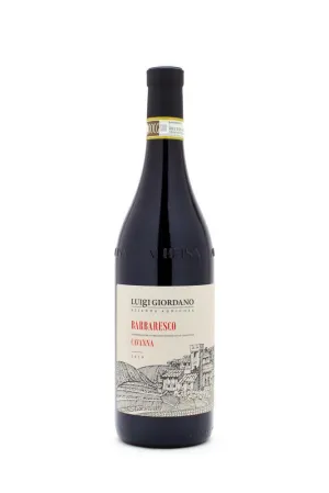 Red Wine Luigi Giordano Barbaresco Cavanna Point Wine Spirits