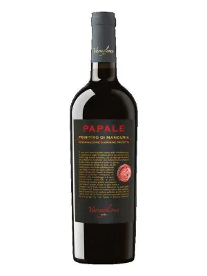Red Wine Papale 750ml Primitivo Di Manduria 2016 Point Wine Spirits
