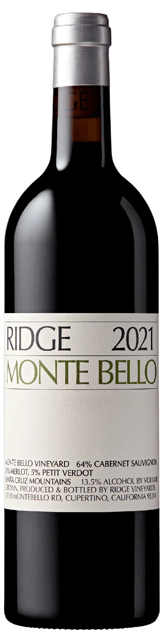 Red Wine Ridge Monte Bello 2021 Point Wine Spirits