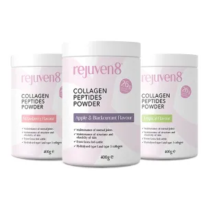 Rejuven8 Premium Collagen Peptides Flavoured 400g