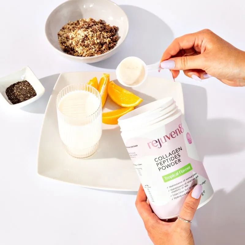 Rejuven8 Premium Collagen Peptides Flavoured 400g