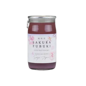 Sake Amabuki Junmai Rose Nigori Sakura Fubuki "Sakura in the Snow " Point Wine Spirits