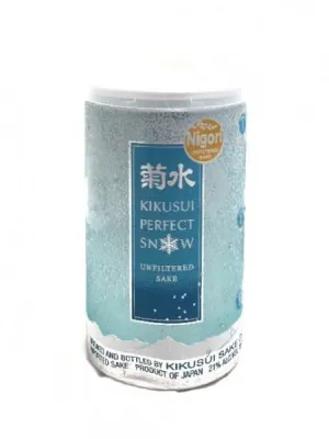 Sake Kikusui Perfect Snow 180ml Cans Point Wine Spirits