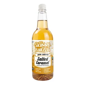 Salted Caramel Coffee Syrup - Sugar-Free Skinny Syrup - 1 Litre