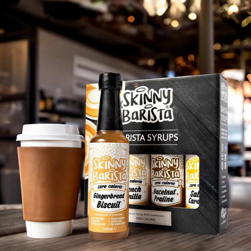 Salted Caramel Coffee Syrup - Sugar-Free Skinny Syrup - 250ml