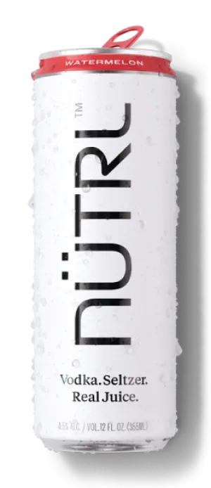 Seltzer NUTRL 4pk Watermelon 205002 Point Wine Spirits