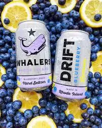 Seltzer RI Whalers 6pk Drift Blueberry Lemonade Point Wine Spirits