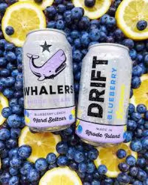 Seltzer RI Whalers 6pk Drift Blueberry Lemonade Point Wine Spirits