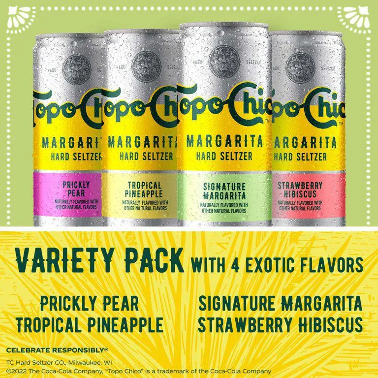 Seltzer TopoChico 12pk Margarita Point Wine Spirits