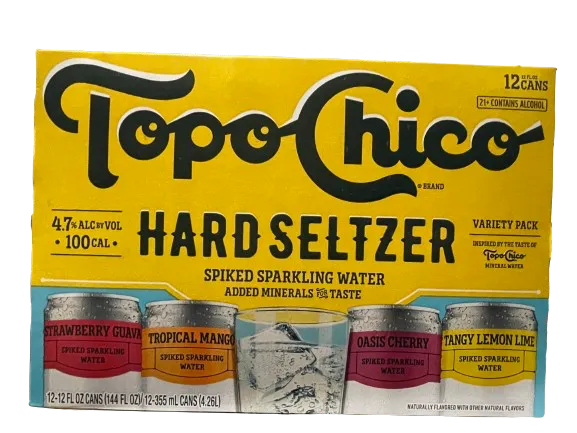 Seltzer TopoChico 12pk Variety Point Wine Spirits