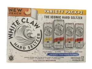 Seltzer White Claw 12pk Variety #2 Point Wine Spirits