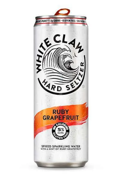 Seltzer White Claw 6pk Ruby Red Grapefruit Point Wine Spirits