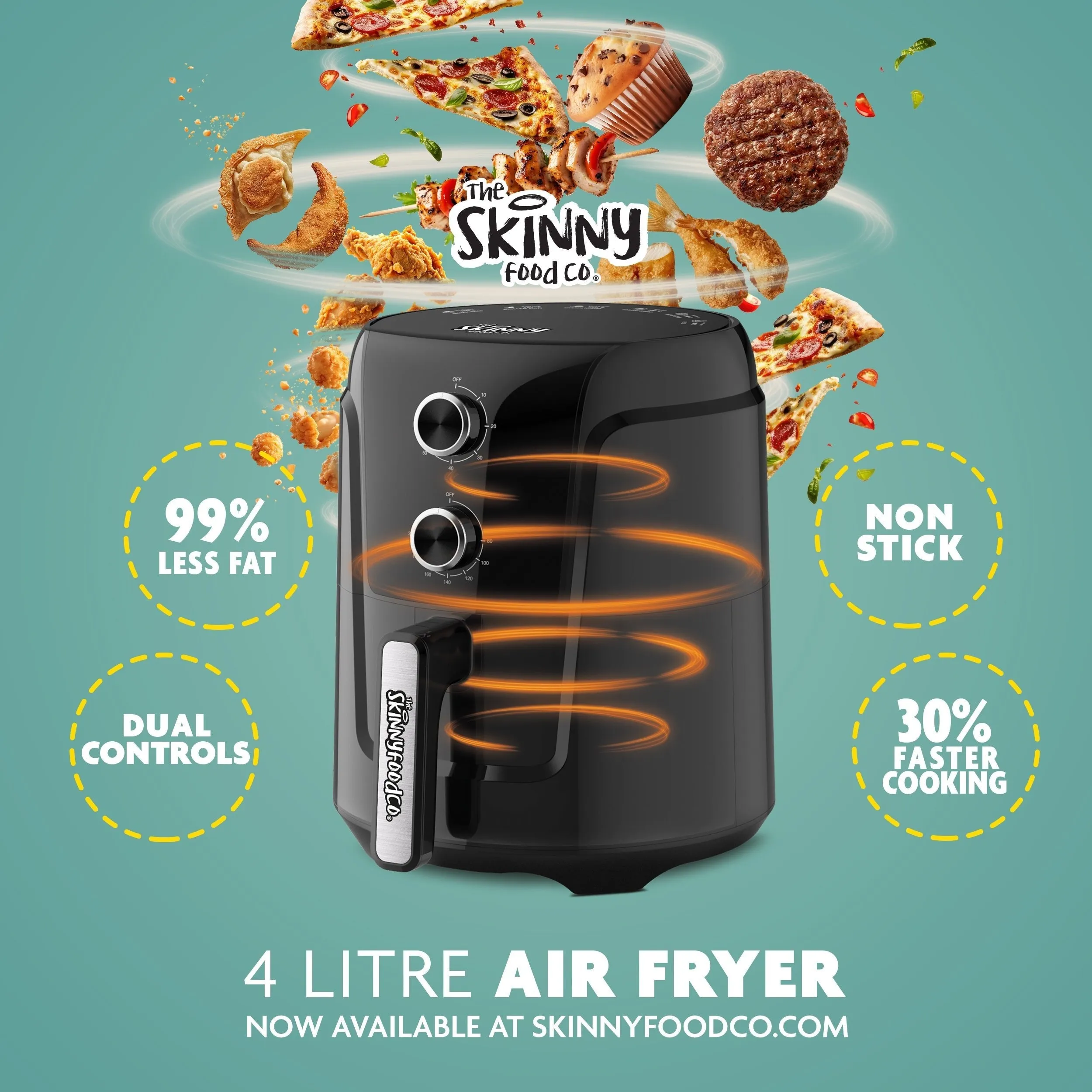 Skinny Air Fryer   FREE Mystery Sauce Bundle