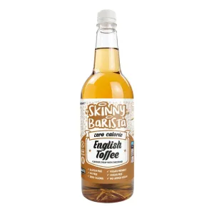 Skinny Barista English Toffee Coffee Syrup - 1 Litre