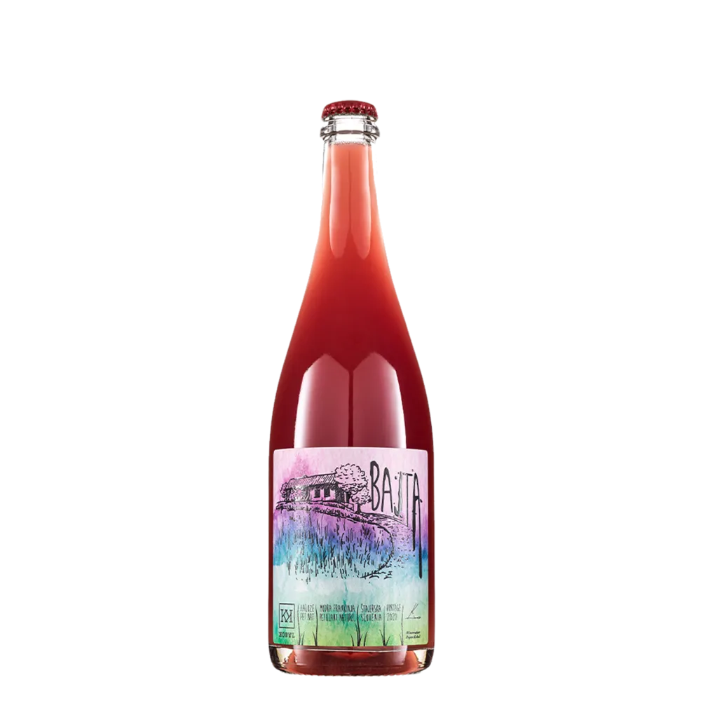 Sparkling Wine Korbal Wine Bajta Pet Nat Rose Point Wine Spirits