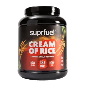 Suprfuel Cream of Rice  4 Irresistible Flavours - 1kg