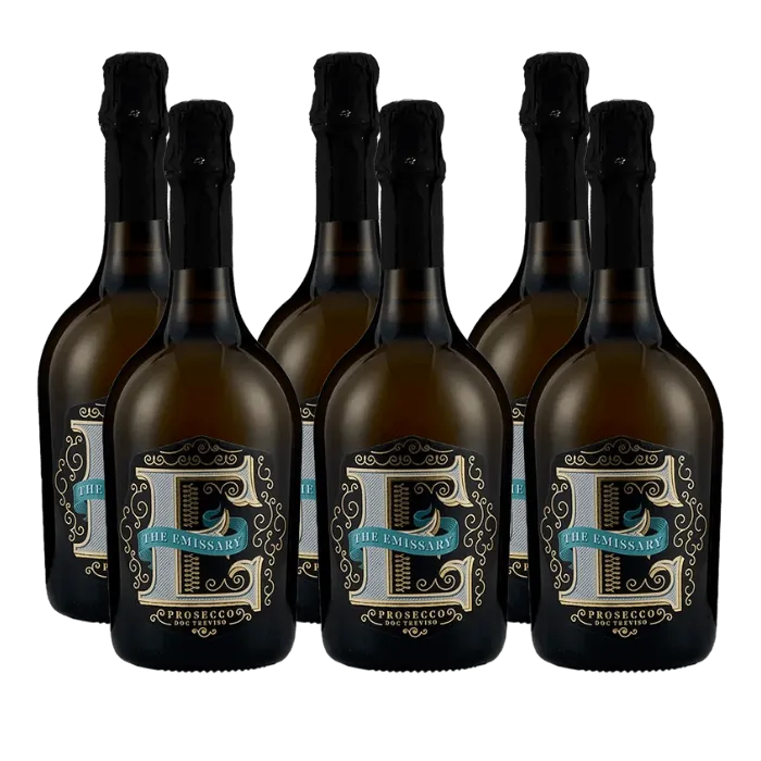 The Emissary Prosecco DOC Extra-Brut 6 x 75cl Case