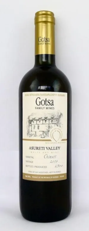 White Wine Gotsa Chinuri Point Wine Spirits