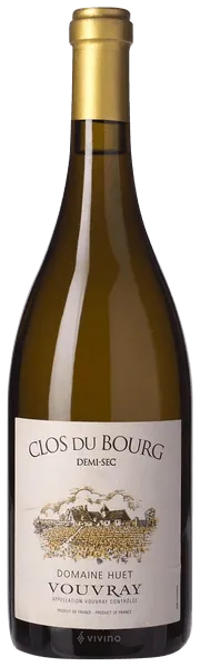 White Wine Huet Vouvray Demi-Sec Clos Du Bourg Point Wine Spirits