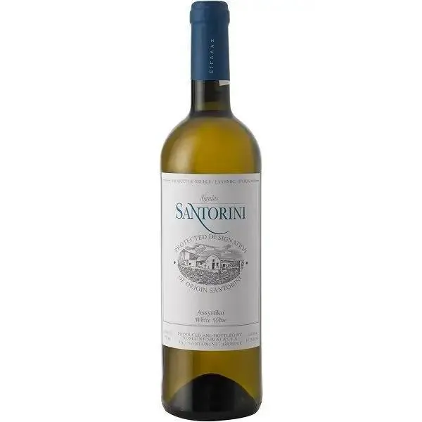 White Wine Sigalas Santorini Assyrtiko Point Wine Spirits
