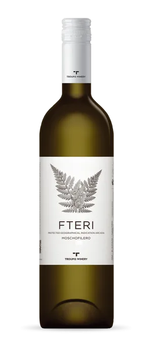 White Wine Troupis Moschofilero Fteri Vegan Point Wine Spirits