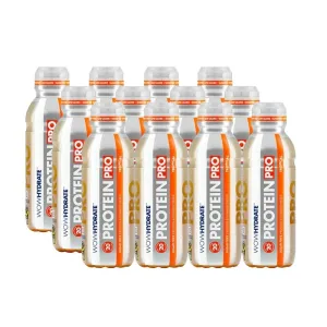 Wow Hydrate Protein PRO Tropical PETa - 12 x 500ml (20g protein)